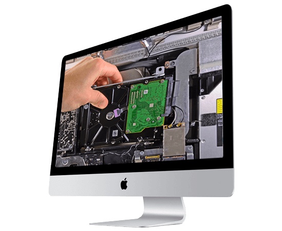Установка HDD в iMac 21.5 A1418