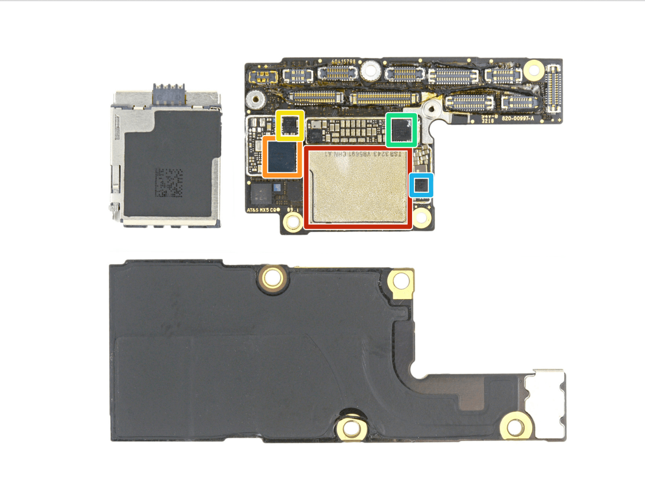 Микросхема для iPhone 6 (Защитный фильтр подсветки 12 pin)