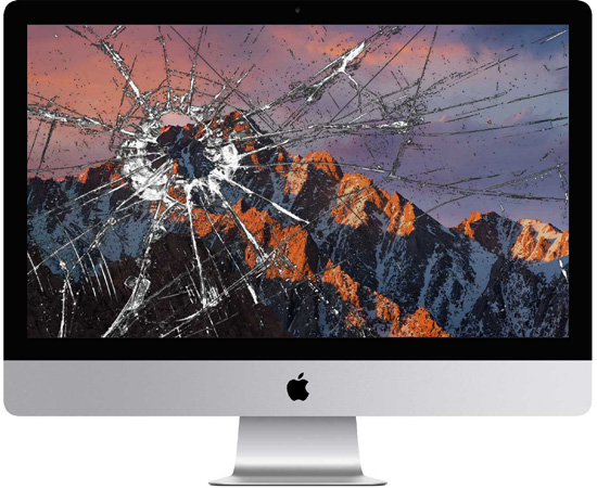 Замена стекла на iMac 24" A1225
