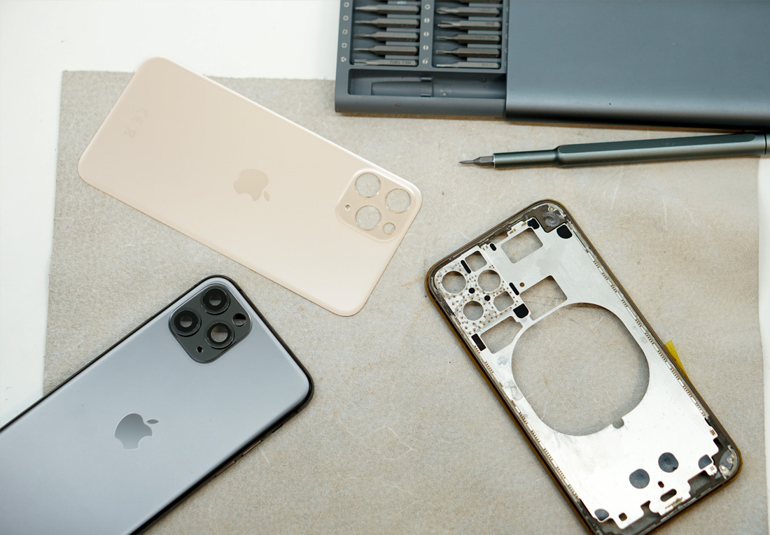 iPhone 11 Pro замена заднего стекла