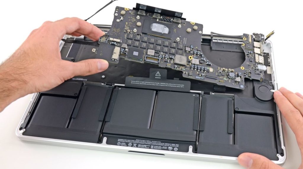 Ремонт цепи питания графики MacBook Pro Retina A1425