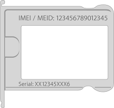 Как найти IMEI на корпусе iPhone 7
