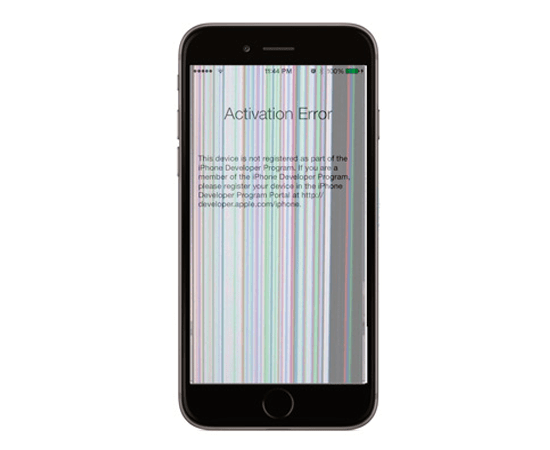 Не работает экран iPhone