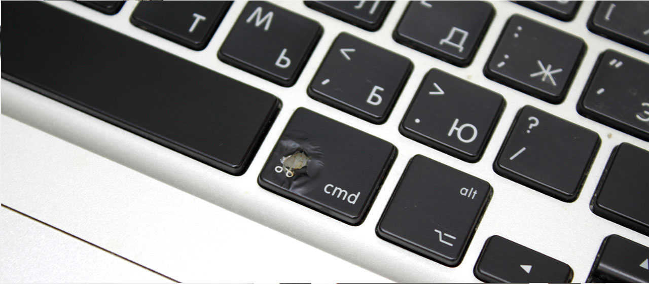 замена клавиатуры macbook